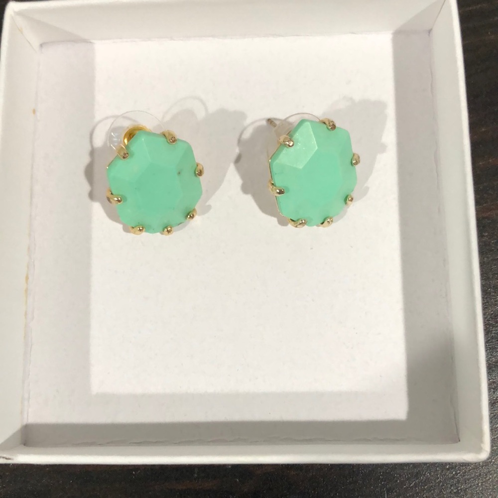 Kendra Scott Hexagon Stud Earrings